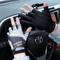 Mens 3Finger Cut Fishing Cycling Gloves Breathable AntiSlip Sun Protection Gear 1
