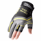 Mens 3Finger Cut Fishing Cycling Gloves Breathable AntiSlip Sun Protection Gear 3