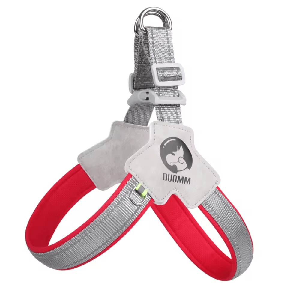 Breathable Reflective Dog Harness Vest Soft Mesh Adjustable Chest Strap For Safe Walks 1