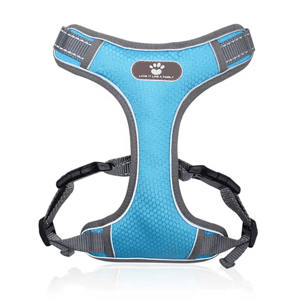 Reflective Oxford Dog Harness Vest Waterproof NoPull Adjustable Harness For Medium Large Dogs 2