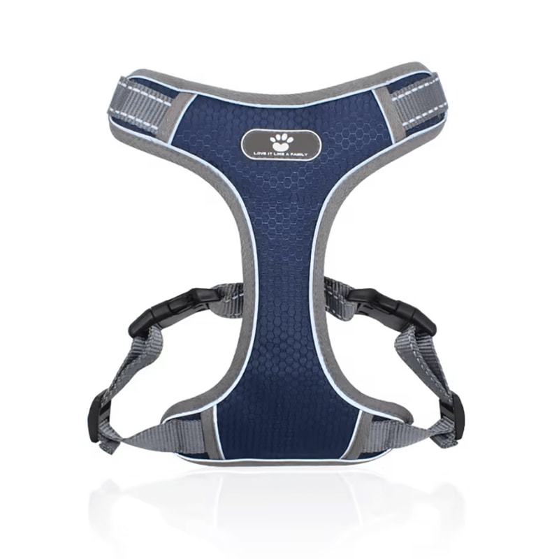 Reflective Oxford Dog Harness Vest Waterproof NoPull Adjustable Harness For Medium Large Dogs 3
