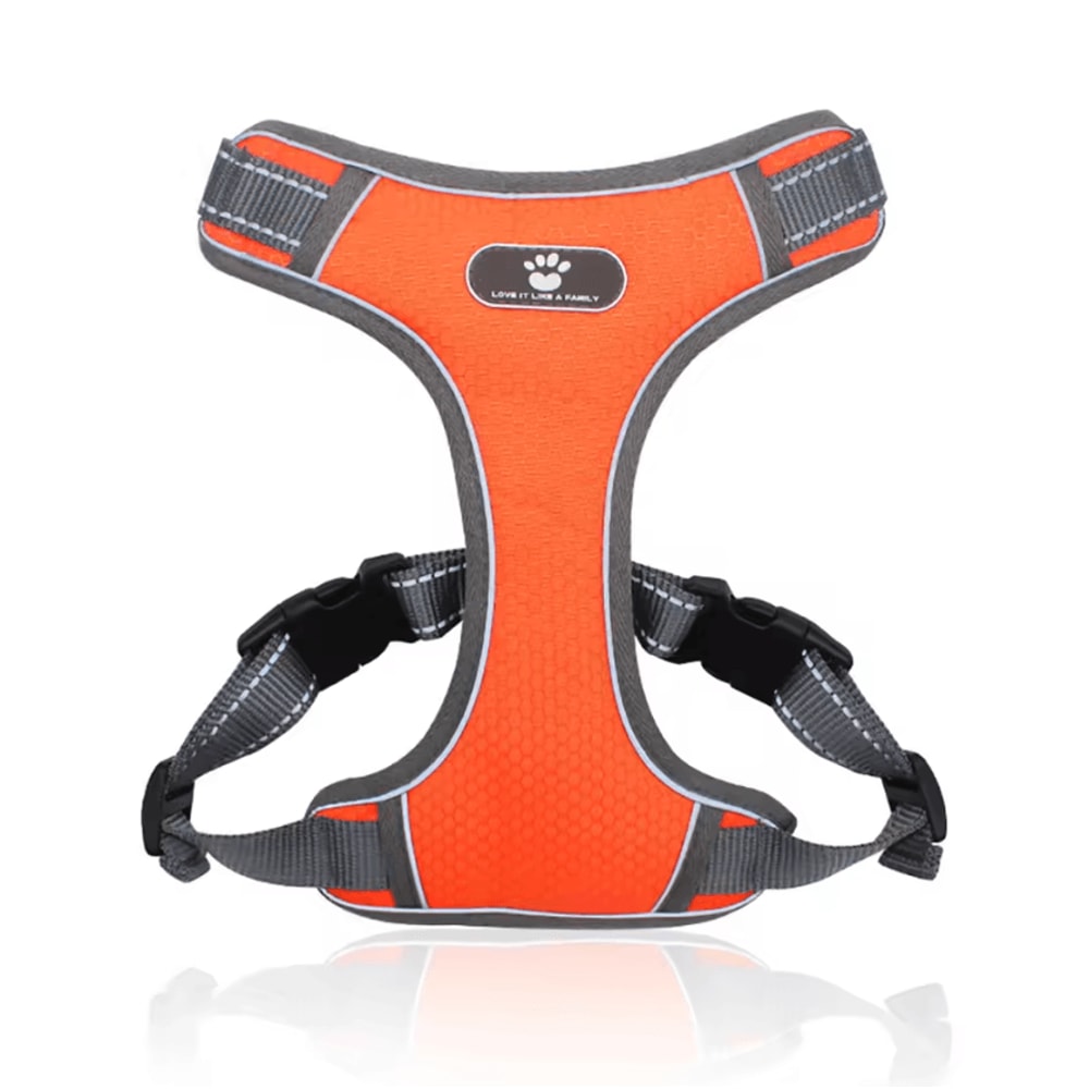 Reflective Oxford Dog Harness Vest Waterproof NoPull Adjustable Harness For Medium Large Dogs 4