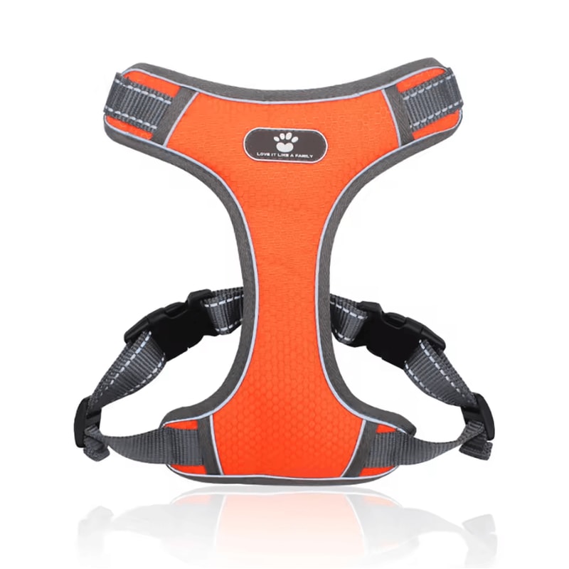 Reflective Oxford Dog Harness Vest Waterproof NoPull Adjustable Harness For Medium Large Dogs 4