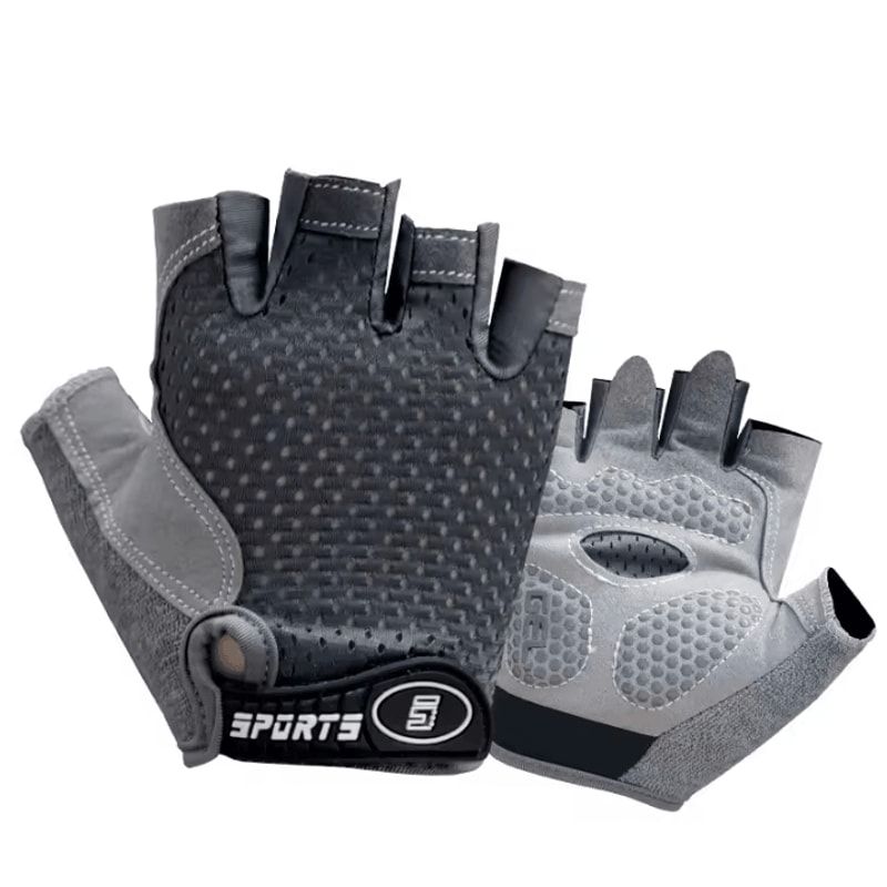 Kids Half Finger Cycling Gloves Breathable AntiSlip Outdoor Sports Gloves For Boys Girls 3