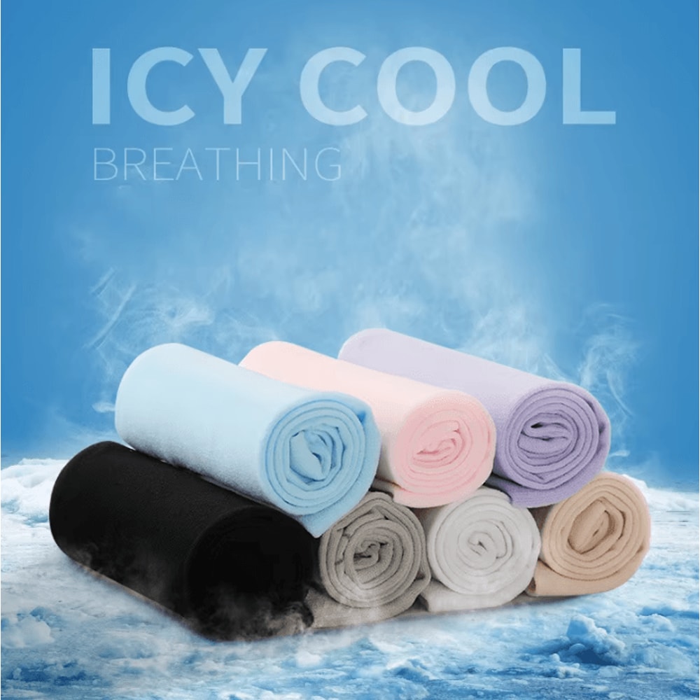 Ice Silk Cooling Arm Sleeves UV Sun Protection Breathable Sports Covers For Men Women 0