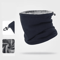 Fleece Winter Neck Gaiter Adjustable Drawstring Warm Plush Face Neck Warmer 3