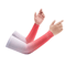Gradient Ice Silk Arm Sleeves UV Sun Protection Cooling Covers For Men Women 4