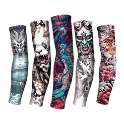 ice silk tattoo arm sleeves – uv sun protection cooling covers for men & women