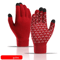 Elastic Knit Winter Gloves Warm AntiSlip Touchscreen Driving Gloves For Men Women 2