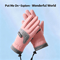 Kids Winter Drawstring Gloves Warm AntiSlip Outdoor Cycling Play Gloves For Boys Girls 2