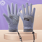 Kids Winter Drawstring Gloves Warm AntiSlip Outdoor Cycling Play Gloves For Boys Girls 3