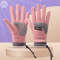 Kids Winter Drawstring Gloves Warm AntiSlip Outdoor Cycling Play Gloves For Boys Girls 4