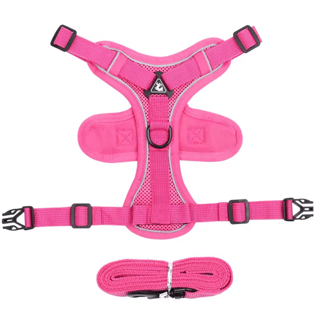 NoPull Reflective Dog Harness Leash Set Breathable Vest For Small Medium Dogs 7