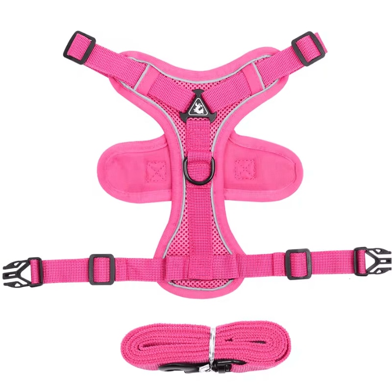 NoPull Reflective Dog Harness Leash Set Breathable Vest For Small Medium Dogs 7