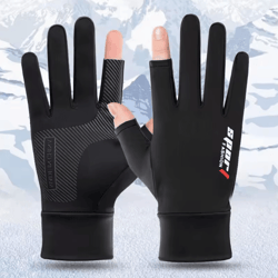 ice silk summer touchscreen gloves – uv sun protection breathable cycling & driving gloves