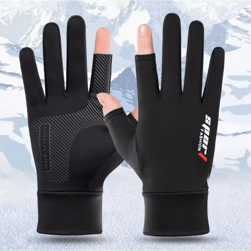 Ice Silk Summer Touchscreen Gloves UV Sun Protection Breathable Cycling Driving Gloves 0
