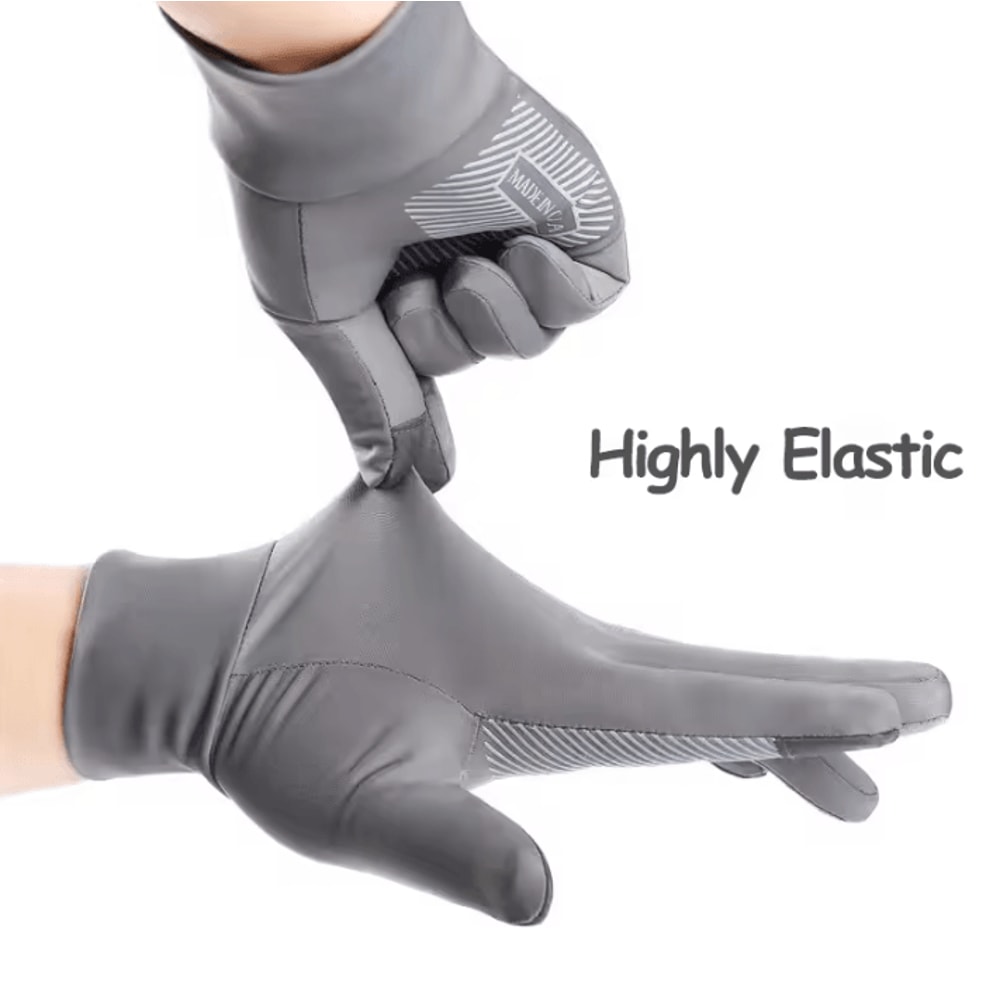 Ice Silk Summer Touchscreen Gloves UV Sun Protection Breathable Cycling Driving Gloves 1