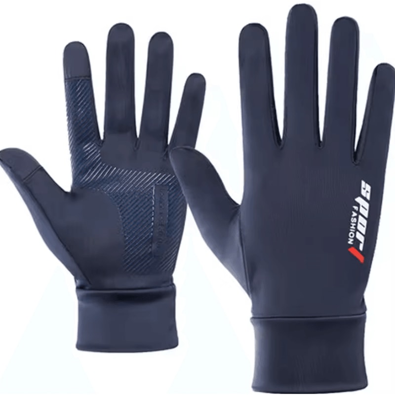 Ice Silk Summer Touchscreen Gloves UV Sun Protection Breathable Cycling Driving Gloves 2