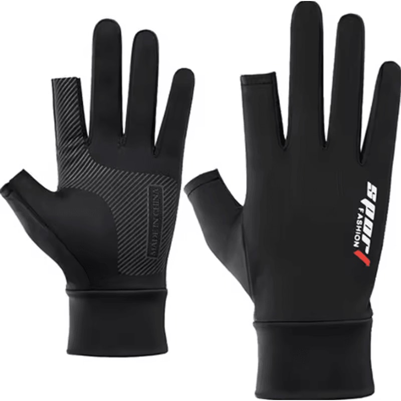 Ice Silk Summer Touchscreen Gloves UV Sun Protection Breathable Cycling Driving Gloves 3