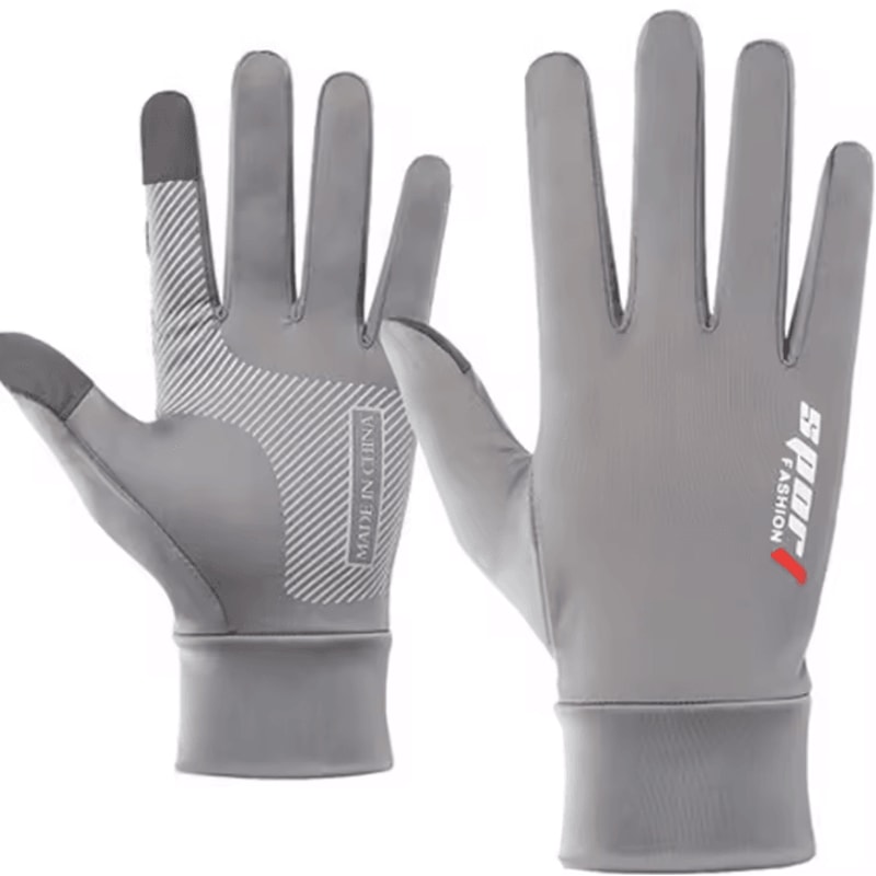 Ice Silk Summer Touchscreen Gloves UV Sun Protection Breathable Cycling Driving Gloves 7
