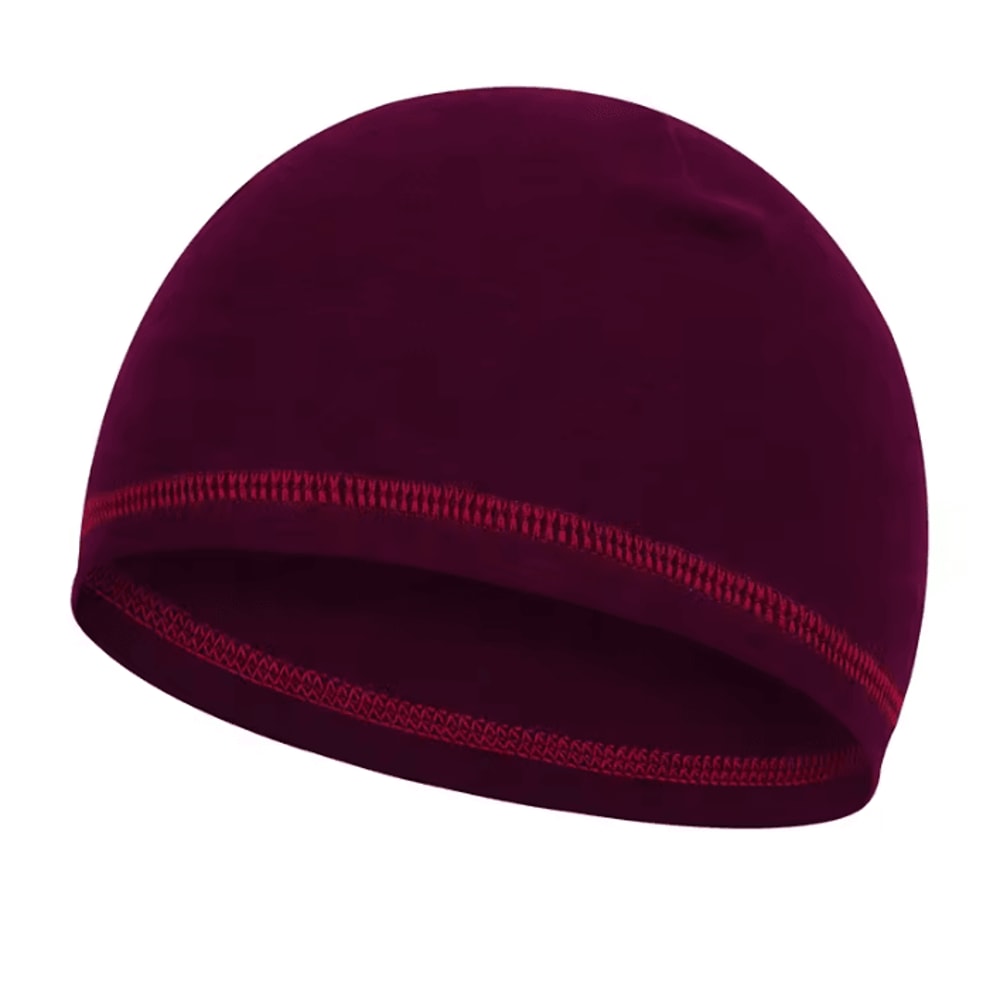 Velvet Thermal Beanie Soft Fleece Windproof Stretch Cap For Cycling Outdoor Use 7
