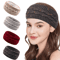 Chunky Knit Fleece Headband Warm Cable Ear Warmer For Women 0