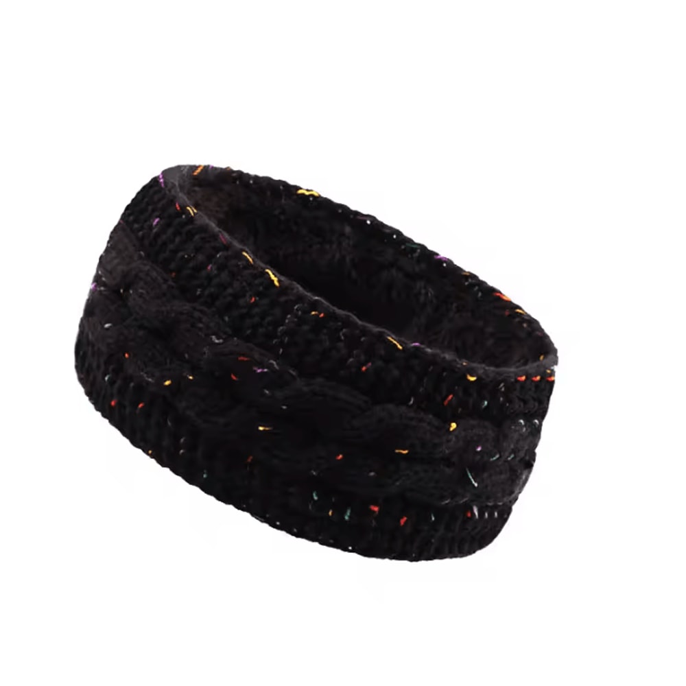 Chunky Knit Fleece Headband Warm Cable Ear Warmer For Women 6