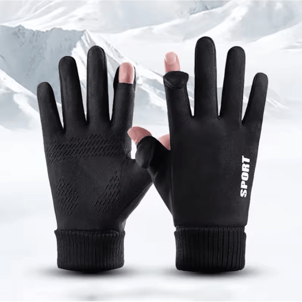 ThermoGrip Touchscreen Cycling Gloves For Winter Riding Outdoor Use 0