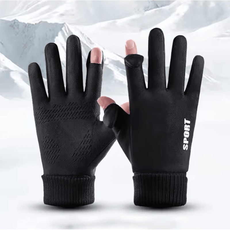 ThermoGrip Touchscreen Cycling Gloves For Winter Riding Outdoor Use 0