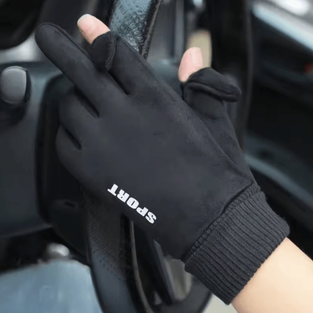 ThermoGrip Touchscreen Cycling Gloves For Winter Riding Outdoor Use 1