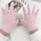 CozyFlex TwoFinger Touch Knitted Gloves For Women Warm Plush Winter Fingerless Design 4