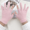 CozyFlex TwoFinger Touch Knitted Gloves For Women Warm Plush Winter Fingerless Design 4