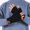 AlpacaTherm Knit Fingerless Gloves For Men Warm Thermal Driving Work Gloves 0