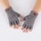 AlpacaTherm Knit Fingerless Gloves For Men Warm Thermal Driving Work Gloves 1