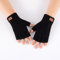 AlpacaTherm Knit Fingerless Gloves For Men Warm Thermal Driving Work Gloves 2
