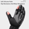 FrostGrip Waterproof Touchscreen Cycling Gloves With Thermal Fleece Zipper Fit 1