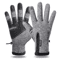 FrostGrip Waterproof Touchscreen Cycling Gloves With Thermal Fleece Zipper Fit 2