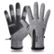 FrostGrip Waterproof Touchscreen Cycling Gloves With Thermal Fleece Zipper Fit 2