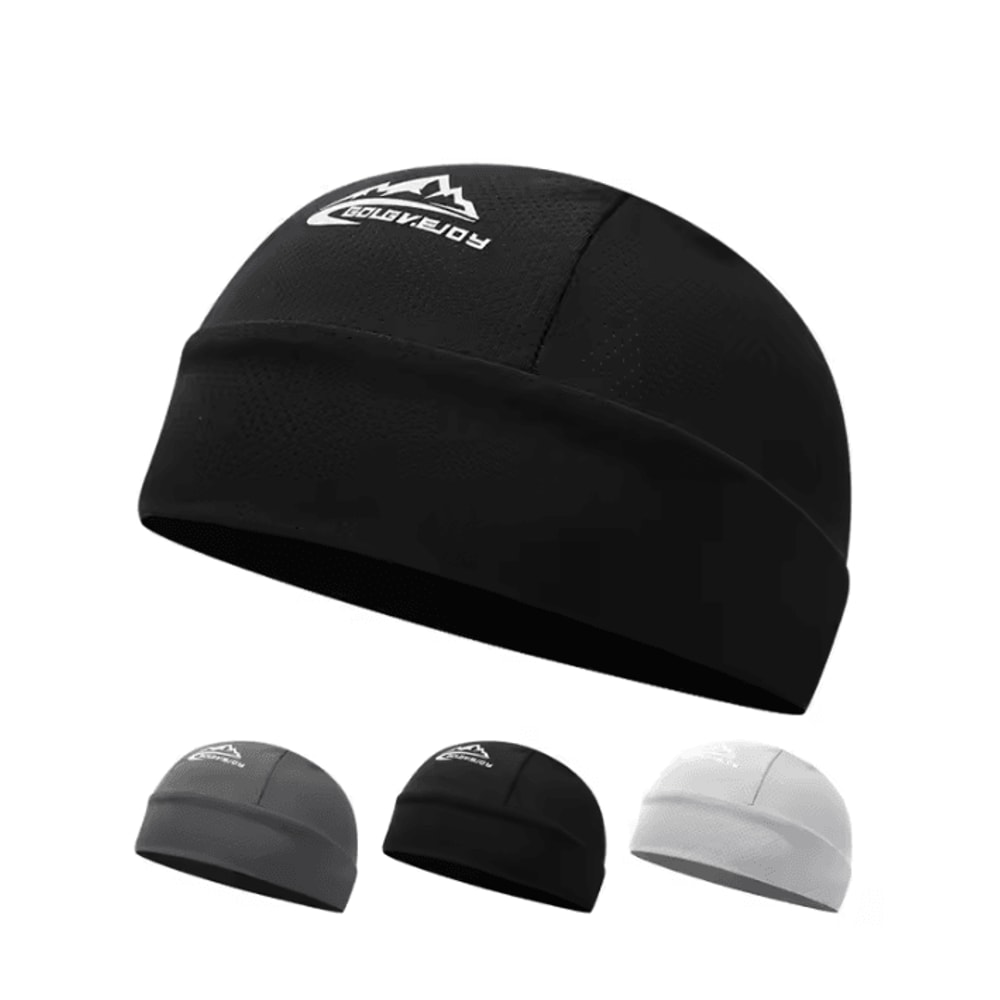 CoolFlow Ice Silk Cycling Skull Cap Breathable UV Protection Helmet Liner 0
