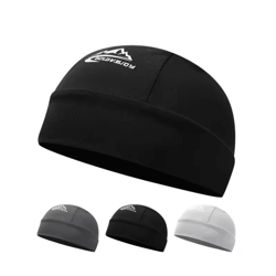 coolflow ice silk cycling skull cap – breathable uv protection helmet liner