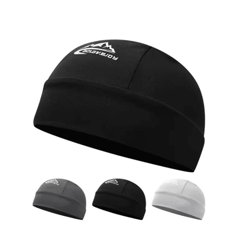 CoolFlow Ice Silk Cycling Skull Cap Breathable UV Protection Helmet Liner 0