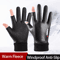 GripFlex PU Leather Fingerless Cycling Gloves Waterproof Windproof Thermal Riding Gloves 0
