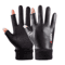 GripFlex PU Leather Fingerless Cycling Gloves Waterproof Windproof Thermal Riding Gloves 4
