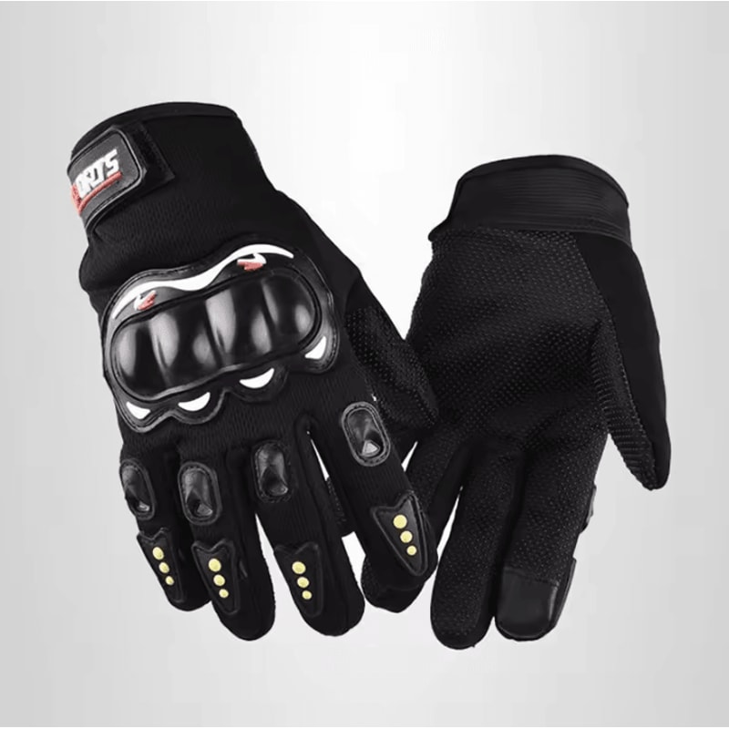 ArmorGrip Pro Knuckle Protection Motorcycle Gloves Touchscreen Breathable MTB Riding Gloves 3