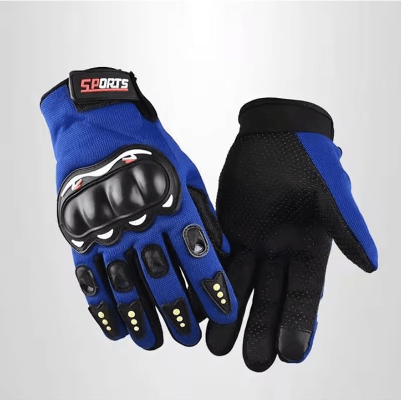 ArmorGrip Pro Knuckle Protection Motorcycle Gloves Touchscreen Breathable MTB Riding Gloves 4