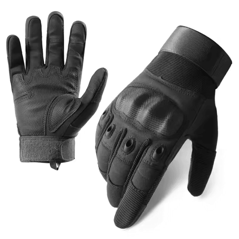 CarbonShield Tactical Touchscreen Gloves Hard Knuckle Protection Cycling Combat Gloves 3