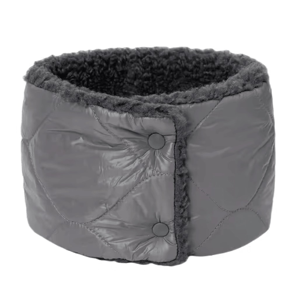 ThermoWrap Button Fleece Neck Gaiter Thick Windproof Winter Neck Warmer For Outdoor Sports 5