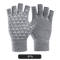 FlexGrip Knit Fingerless Winter Gloves Soft AntiSlip Typing Everyday Gloves 2
