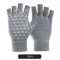 FlexGrip Knit Fingerless Winter Gloves Soft AntiSlip Typing Everyday Gloves 2