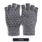 FlexGrip Knit Fingerless Winter Gloves Soft AntiSlip Typing Everyday Gloves 4
